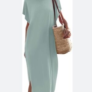Light Blue Casual Dress